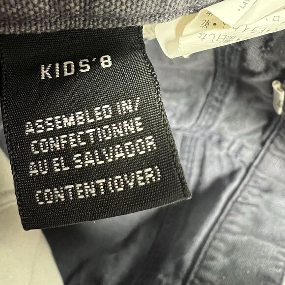 Patagonia Boys Gray Cotton Y2K Wide Leg Pants Size 8 - Picture 9 of 13